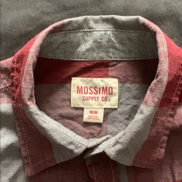 Mossimo Mens M button up - Picture 2 of 2